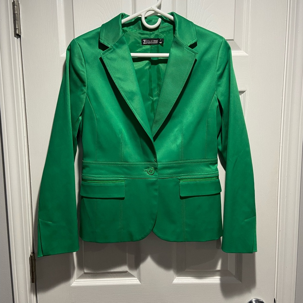 New York & Company Green Blazer